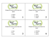 Plural Task Cards/Literacy Center