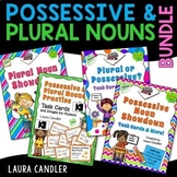 Possessive and Plural Nouns Bundle | Task Cards, Games, an