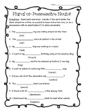 Plural or Possessive Noun Practice Worksheet