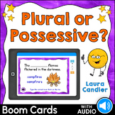 Plural or Possessive Nouns Boom Cards (Self-Grading with A