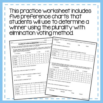 Voting Tie Breakers. With each method described – plurality method