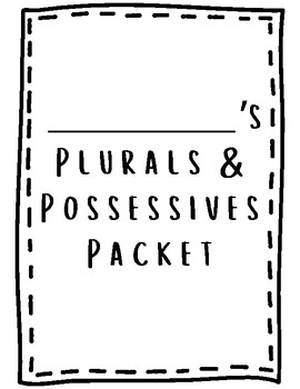 Preview of Plurals & Possessives Packet