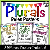 Plural Noun Rules Posters - Irregular Plural Nouns Anchor 