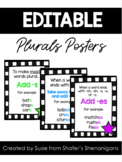 Plurals Rules Posters (UPDATED and EDITABLE)