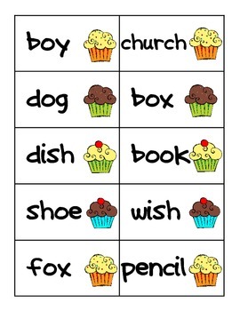 Plurals: Sweet Treats -s or -es by Sheree Peterson | TPT
