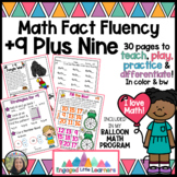 Plus Nine Math Fact Fluency +9 | Games, Activities, Clip C