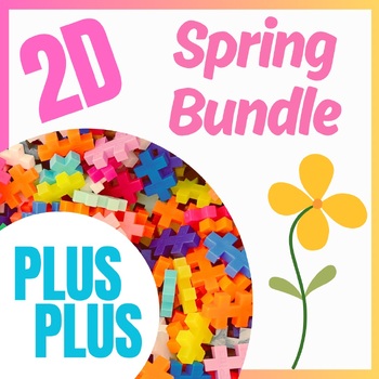 Preview of Huge Bundle for Plus Blocks or Hashtag Blocks. Morning Bin Spring activities