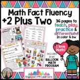 Plus Two +2 Math Fact Fluency | Worksheets, Games, Anchor 