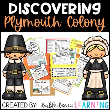 Preview of Plymouth Colony Research with PowerPoint Unit