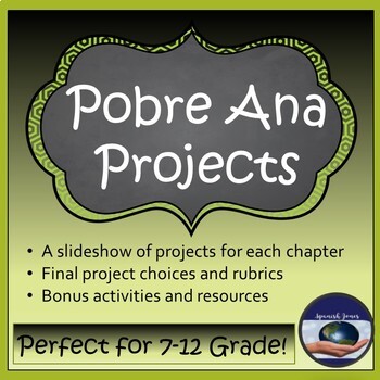 Preview of Pobre Ana - Chapter & Final Projects and BONUS Material