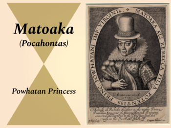 Preview of Pocahontas (Matoaka): Powhatan Princess