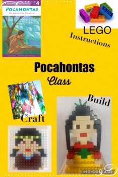 Preview of Pocahontas, Learning with LEGO® Bricks