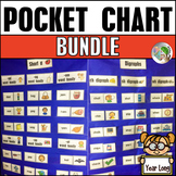 Pocket Chart Activities Bundle 1 (1200+ Cards)