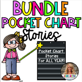 Pocket Chart Story Activities for Kindergarten Writing Cen