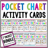 Pocket Chart Activity Cards Center Kindergarten First Seco