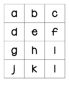 Pocket Chart Alphabet by MrsBastiansFirsties | TPT