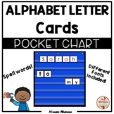 Pocket Chart Center - Alphabet Letter Cards
