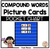 Pocket Chart Center - Compound Words Picture Cards Sort