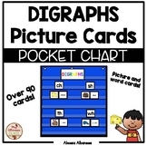 Pocket Chart Center - Digraphs Picture Cards Sort