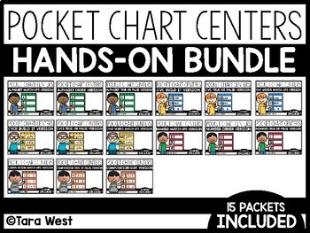 Preview of Pocket Chart Centers BUNDLED