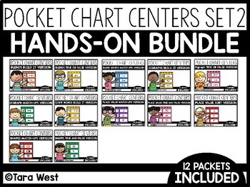 Preview of Pocket Chart Centers SET TWO BUNDLED