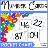 Pocket Chart Number Cards to 180
