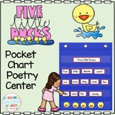 Pocket Chart Poem | Five Little Ducks| Poetry Center | Sha
