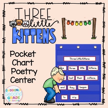 Pocket Chart Poem One, Two, Three, Four, Five Nursery Rhyme