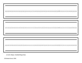 Custom Pocket Chart Printable Sentence Strips Editable Templates