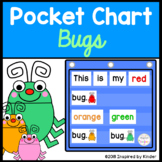 Pocket Chart Sentences (Spring Bugs)