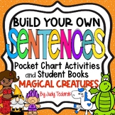 Pocket Chart Sentences With Student Books (Magical Creatur