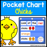 Pocket Chart Sentences (Spring Chicks)