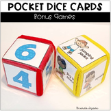 Pocket Dice Cards for Brain Breaks Speech Language Vocabul