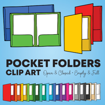 pocket folder clip art