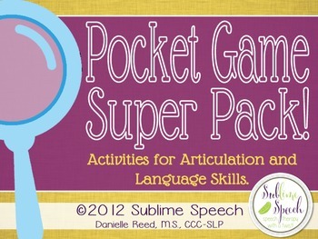 Preview of Pocket Game - Super Pack!