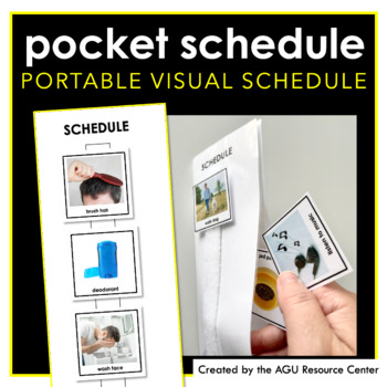 Preview of Pocket Schedule | Visual Schedule for Autism & Special Education