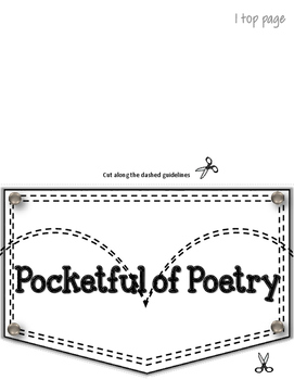 Poetry Terms, Haiku, Acrostic, Cinquain, Lyrics Pocket Flip Book