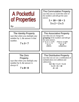 Preview of Pocketful of Properties