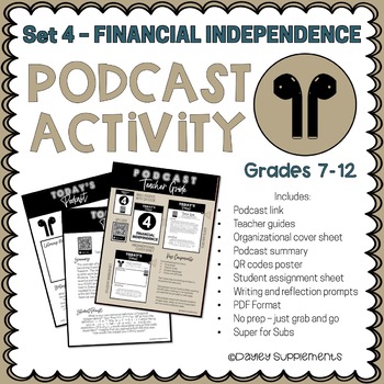 Preview of Podcast Activity on Financial Independence