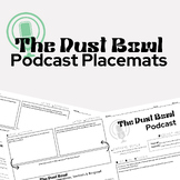Podcast Placemat (The Dust Bowl - Grade 7)
