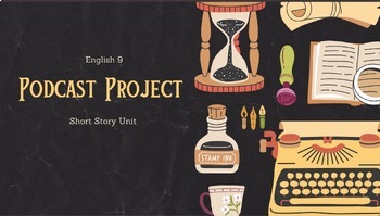 Preview of Podcast Project - Short Story Unit over Characterization/Theme