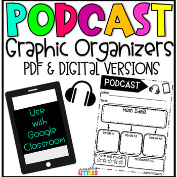 Preview of Podcast Response Sheets & Google Slides