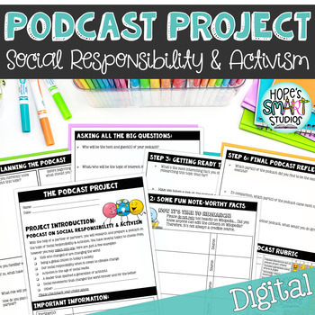 Preview of Podcast on Social Responsibility & Activism - STEAM Research Project