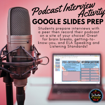 Preview of Podcasting: Student Interview Activity with Peers to Create Podcast