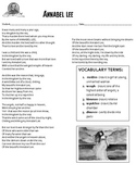 Poe Writing Assignment - Annabel Lee
