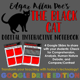 Poe's The Black Cat: Digital Interactive Notebook for Goog