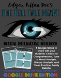 Poe's The Tell Tale Heart: Digital Interactive Notebook fo