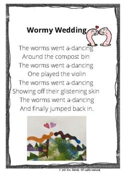 Preview of Poem Wormy Wedding