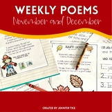 Weekly Poetry: November and December