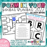 Poem in Your Pocket Bracket 2022